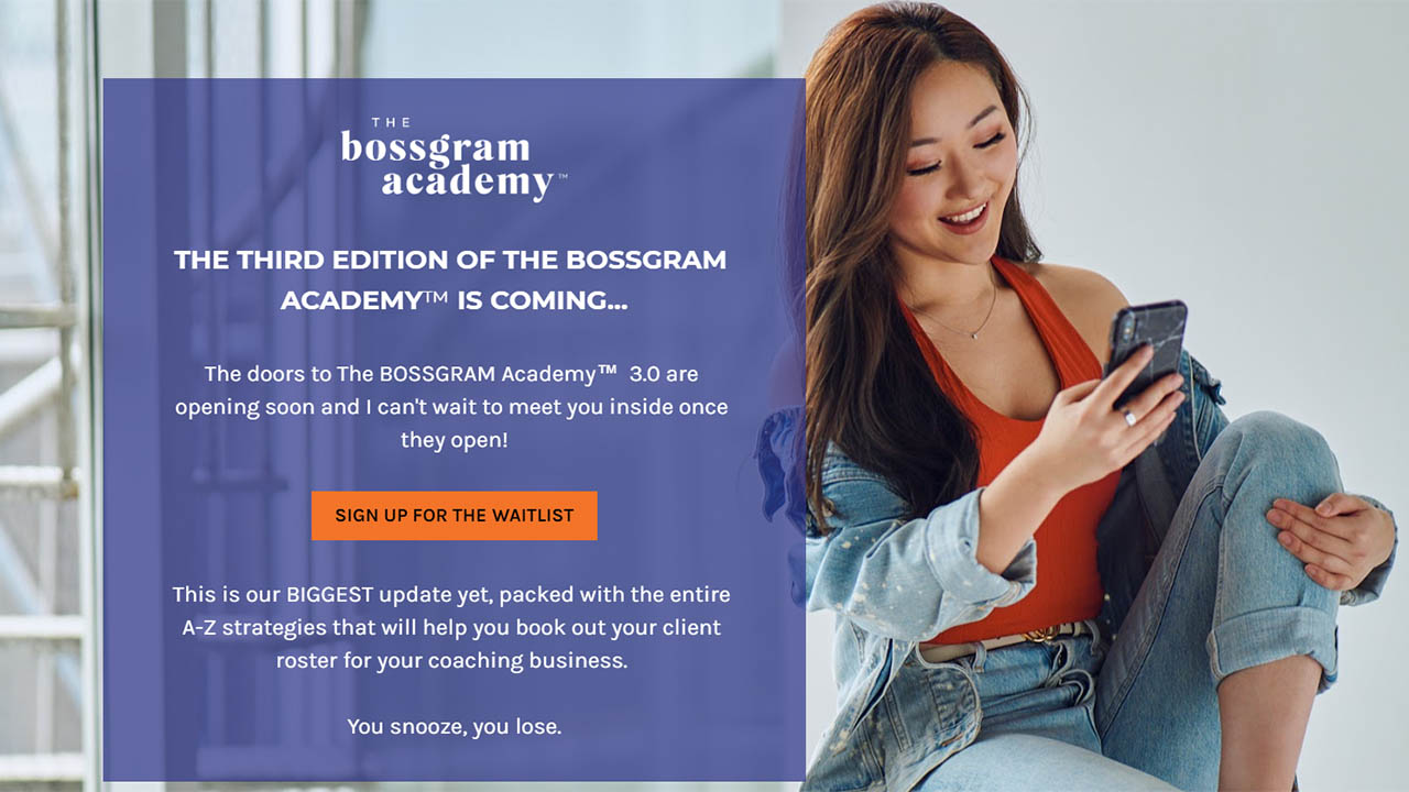 Vanessa Lau – BOSSGRAM Academy