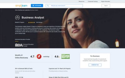 SimpliLearn – Business Analyst