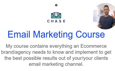 Chase Dimond – Ecommerce Email Marketing