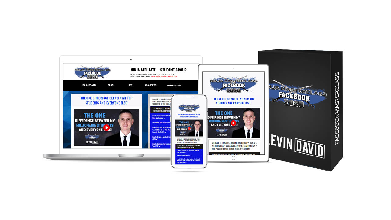 Kevin David – Facebook Ads Ninja Masterclass 2020