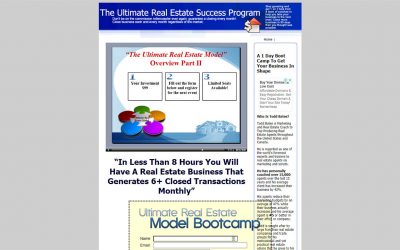 The Real Estate Success Program – Bootcamp