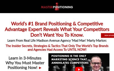 Marty Marion – Intensive Positioning Blueprint Program 2020
