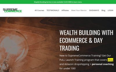 Supreme Training – Secrets To Successful Ebay Dropshipping
