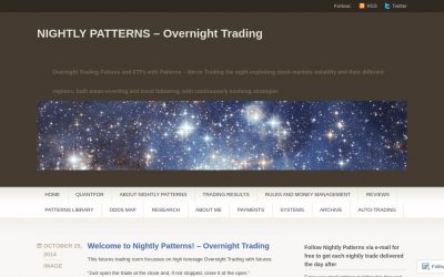 Nightly Patterns – Overnight Trading