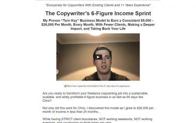 Adam Bensman – 6-Figure Income Sprint