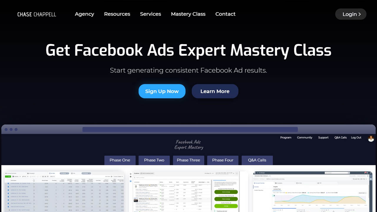 Chase Chappell – Facebook Ads Mastery