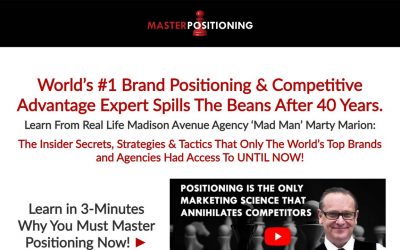 Marty Marion – Brand Positioning Master