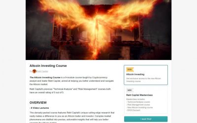 Rekt Capital – Alt Coin Investing Course