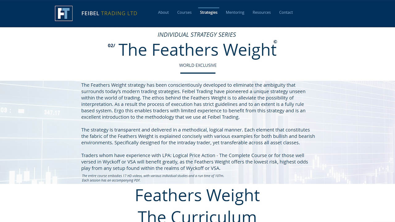 Feibel Trading – Feathers Weight