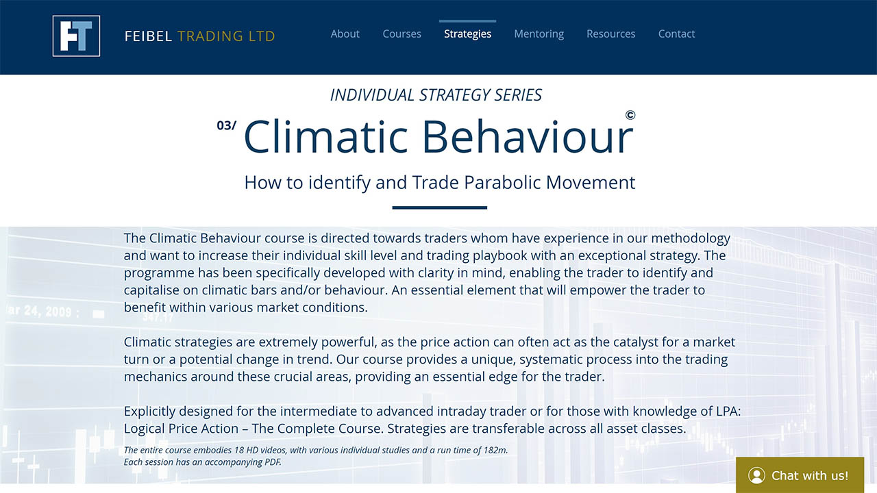 Feibel Trading – Climate Behaviour