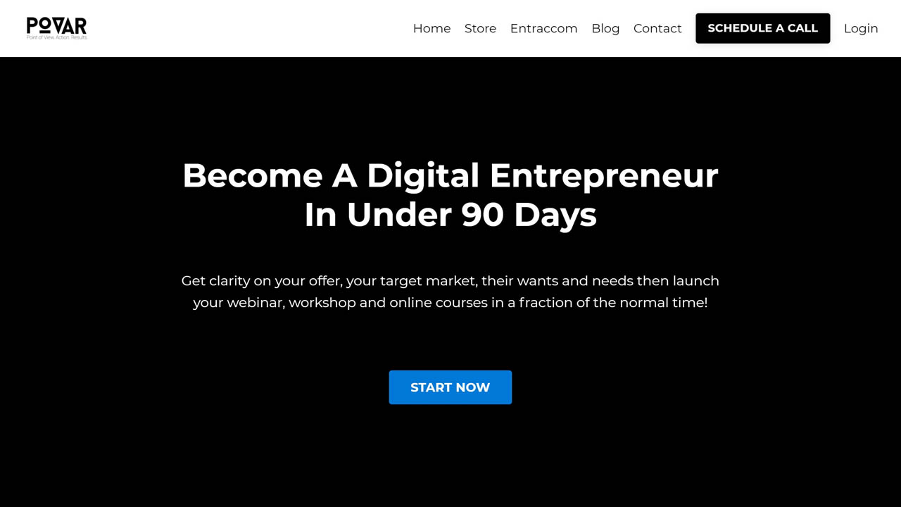 Povar – The 12 Week Business Fast Start