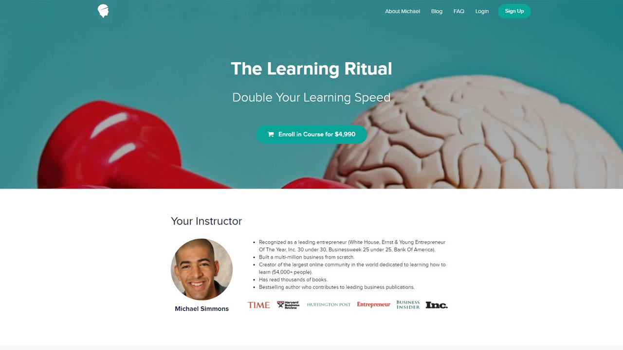 The Learning Ritual Course – Michael Simmons