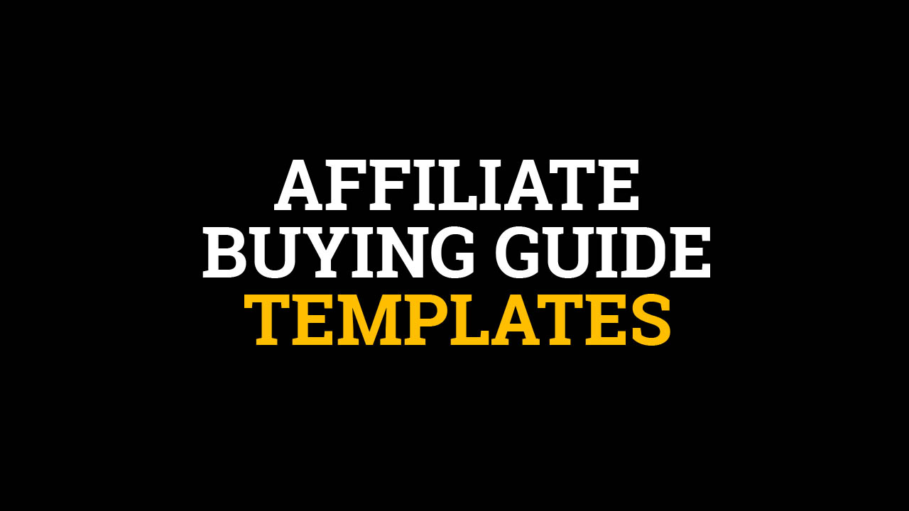 Stephen Hockman – Affiliate Buying Guide Templates - TSCourses