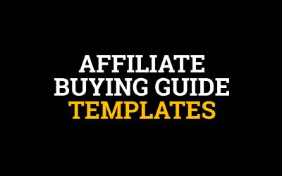 Stephen Hockman – Affiliate Buying Guide Templates