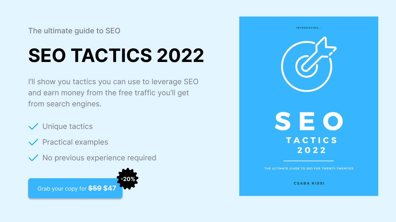 Csaba Kissi – SEO Tactics 2022