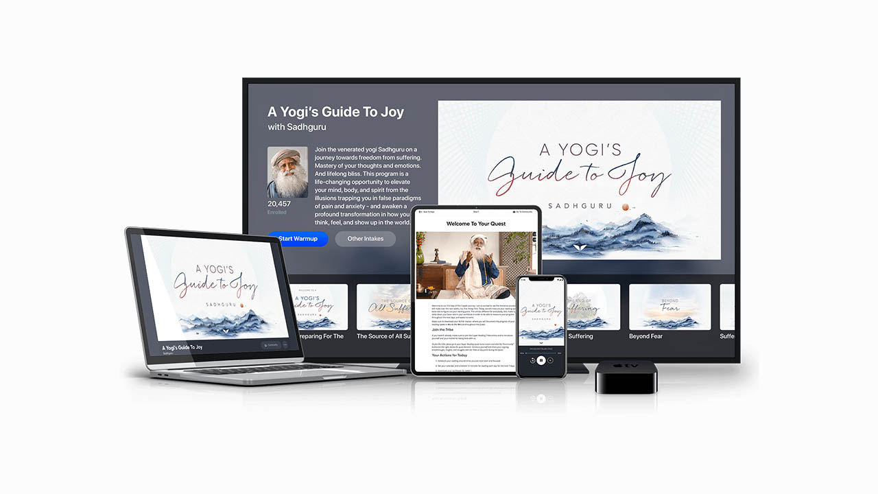 A Yogi’s Guide to Joy By Sadhguru – MindValley