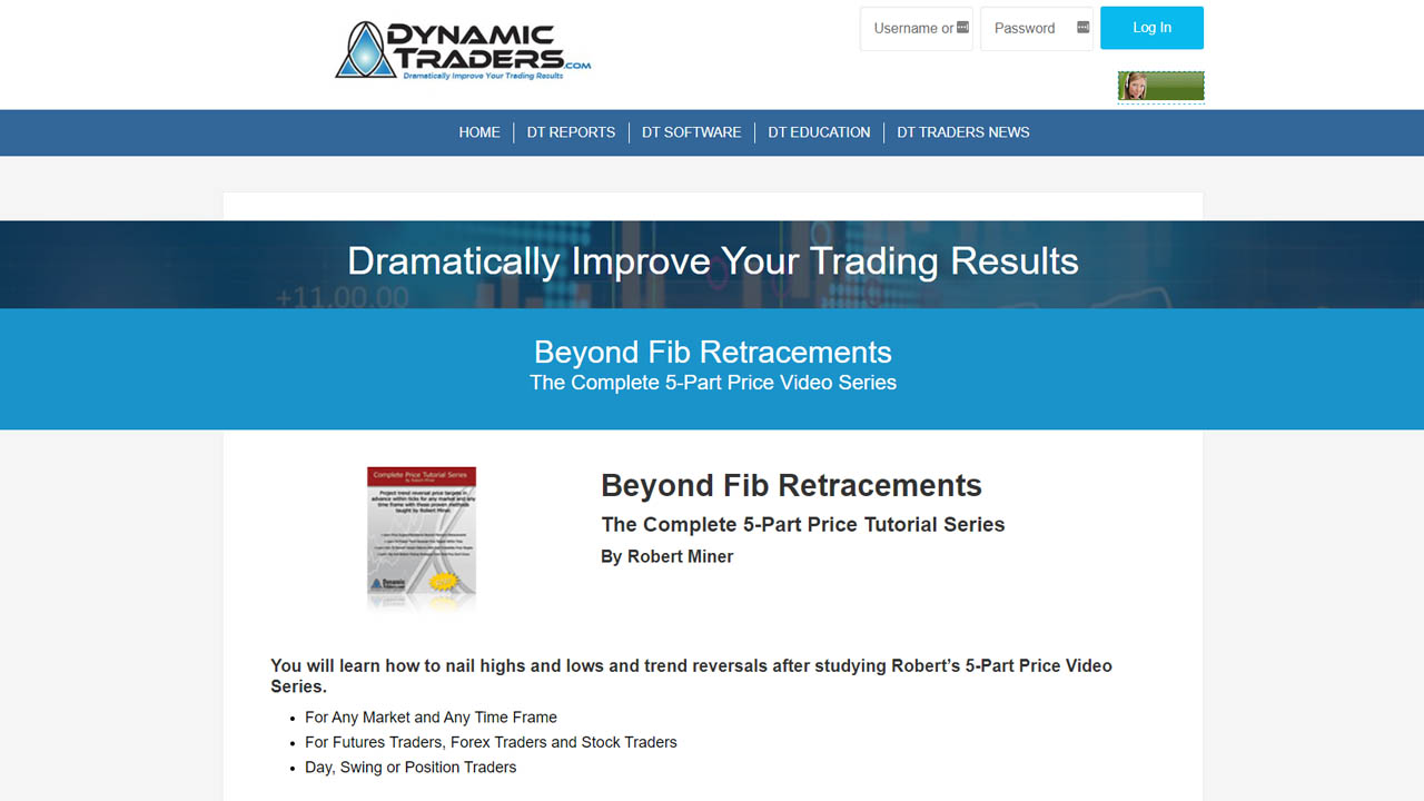 Dynamic Traders – Beyond Fibonacci Retracements