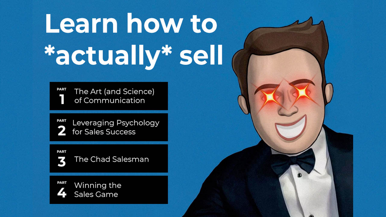 BowTied SalesGuy – The Chad Salesman Course