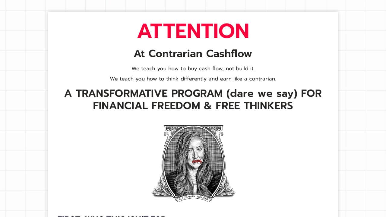 Codie Sanchez – Contrarian Cashflow