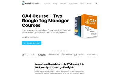 Julius Fedorovicius – GA4 Course + Two Google Tag Manager Courses Bundle