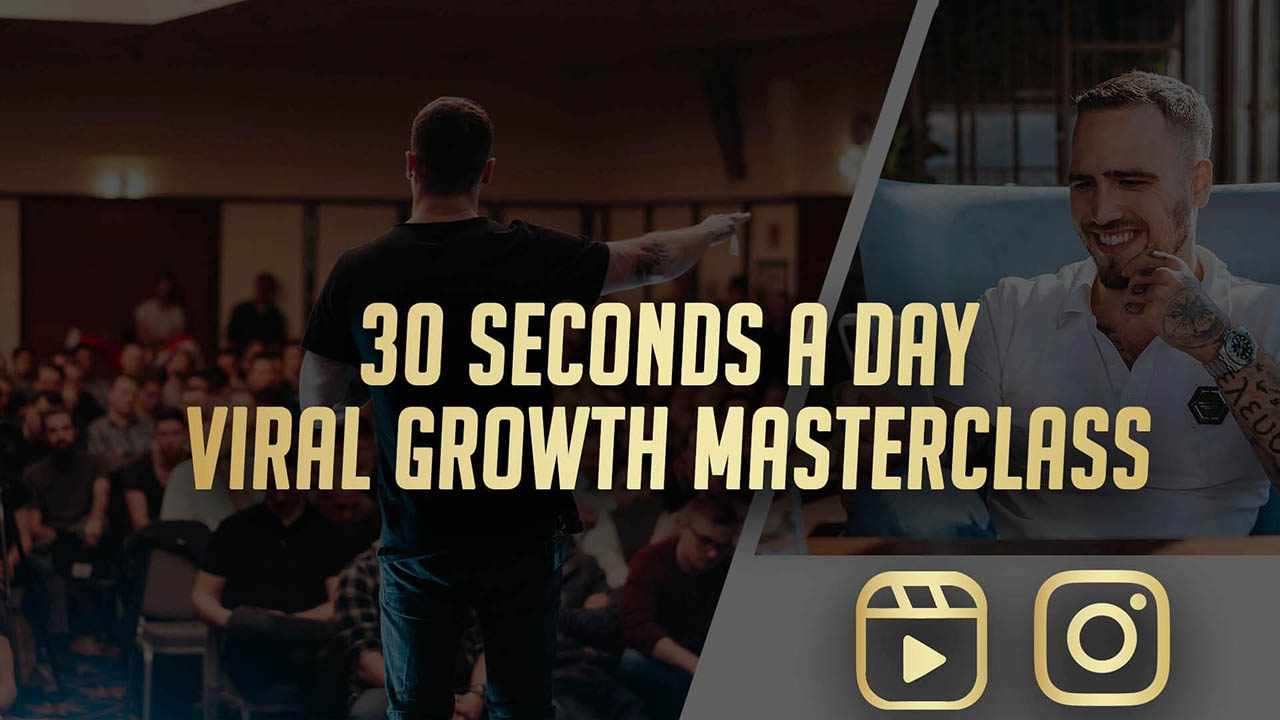 Max Tornow – Freedom Business Mentoring – 30 Seconds A Day Viral Growth Masterclass