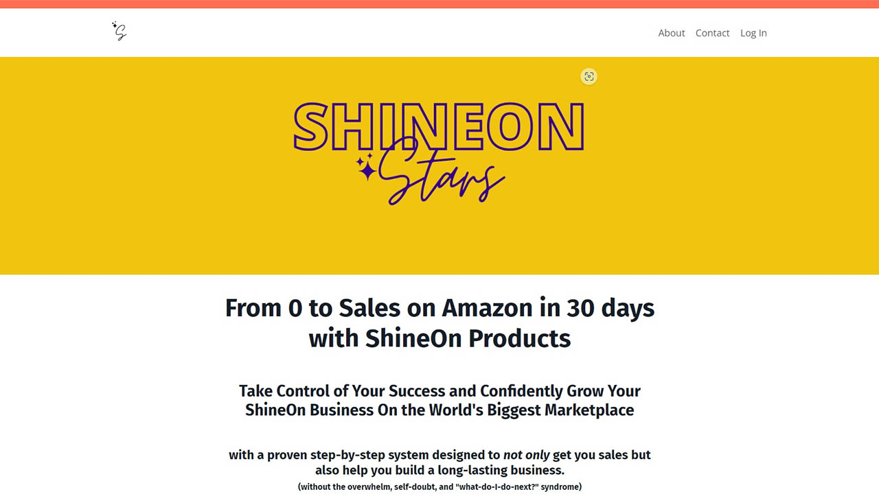 Shineon Stars – From 0 to Sales on Amazon In 30 Days