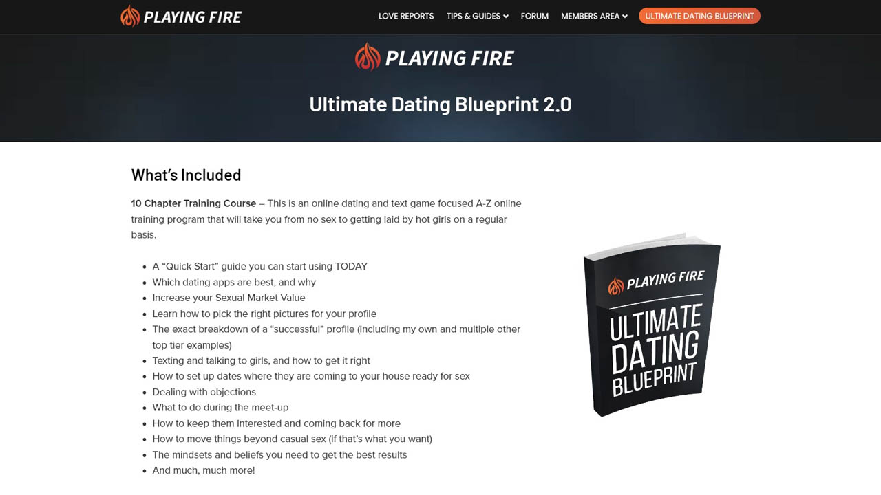 The Ultimate Dating Blueprint 2.0 – Playing Fire
