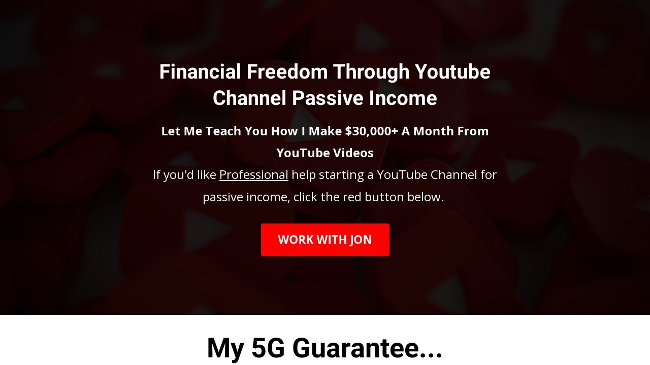 Jon Corres – The YouTube Success System 2.0