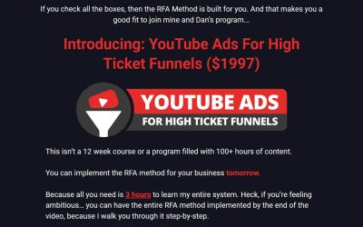 Kyle Sulerud – YouTube Ads For High Ticket Funnels