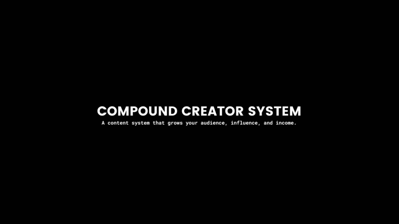 Sean Anthony – The Compound Creator System + Bonus