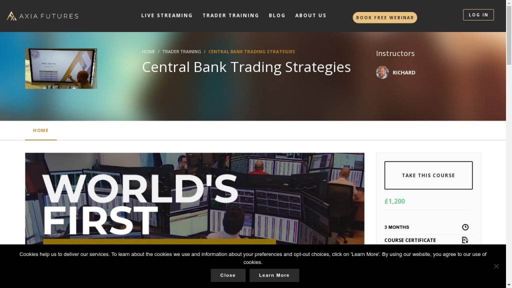 AXIA Futures – Central Bank Trading Strategies