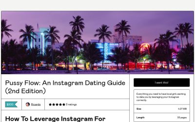 Pussy Flow – An Instagram Dating Guide (2nd Edition)