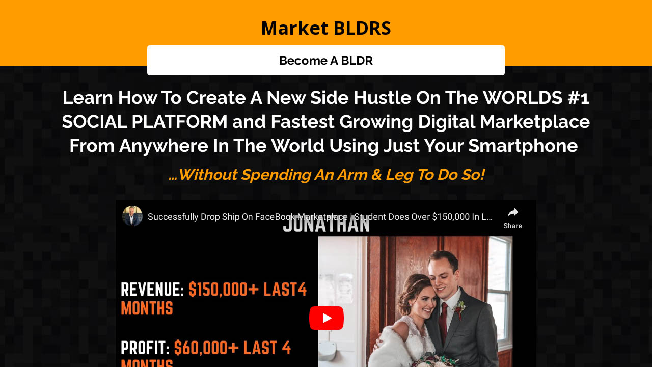 Travis Ventrella – Market BLDRS+Millionaire Bootcamp