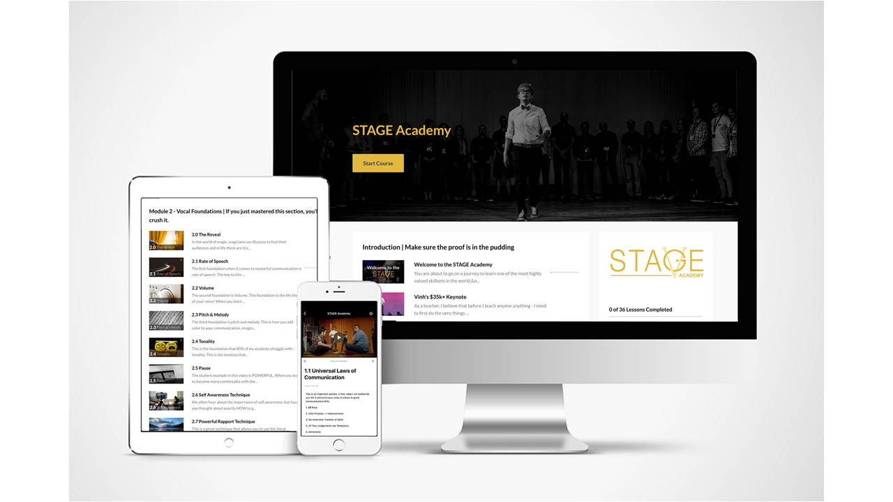 Vinh Giang – Stage Academy