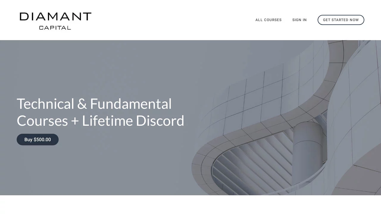 Diamant Capital – Technical & Fundamental Courses