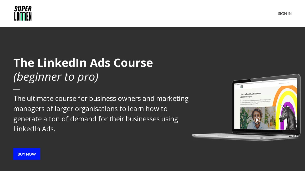 Super Lumen – The LinkedIn Ads Course