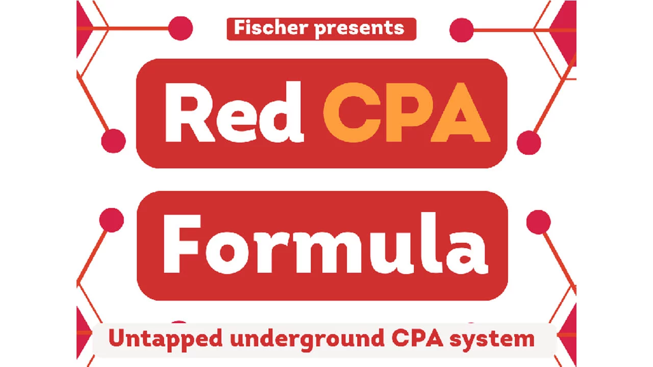 Red CPA Formula – Untapped Underground CPA System