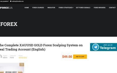 The Complete XAUUSD GOLD Forex Scalping System On Real Trading Account