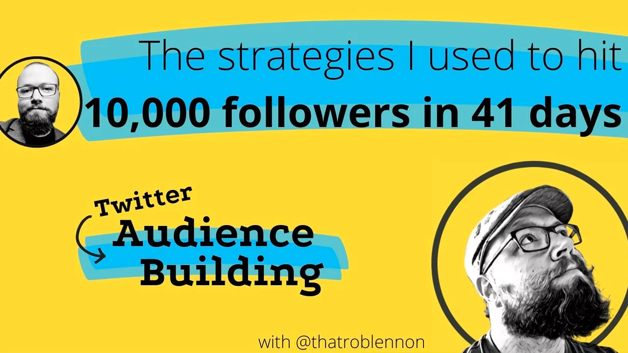 Rob Lennon – Zero to 10k Twitter Accelerator