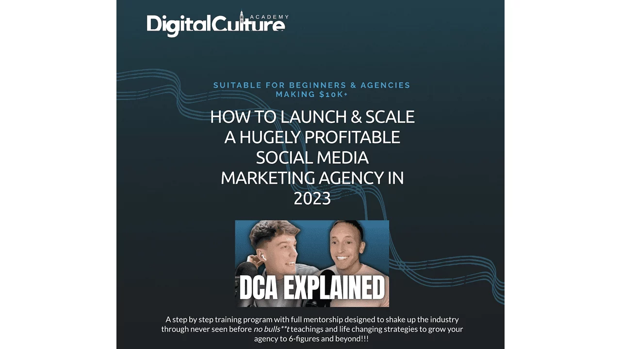 TOM & HARRY – Digital Culture Academy