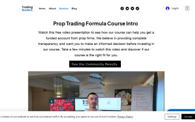 Trading Busters – Prop Trading Formula