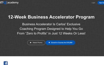 Carlos Corona – 12-Week Business Accelerator Program – #1 Pay Per Call Coaching Program