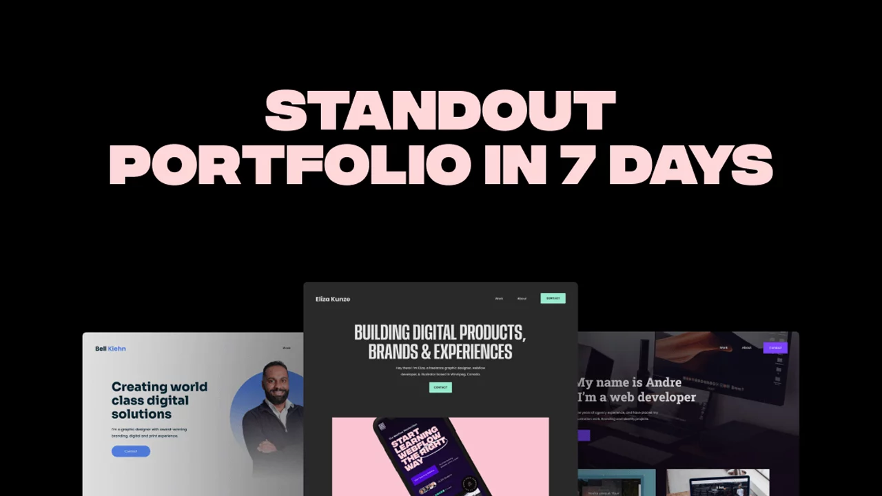 Ran Segall – Flux Academy – Standout Portfolio in 7 Days