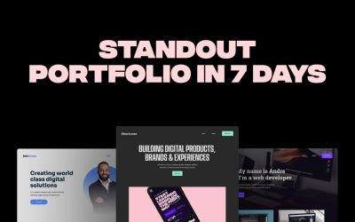 Ran Segall – Flux Academy – Standout Portfolio in 7 Days