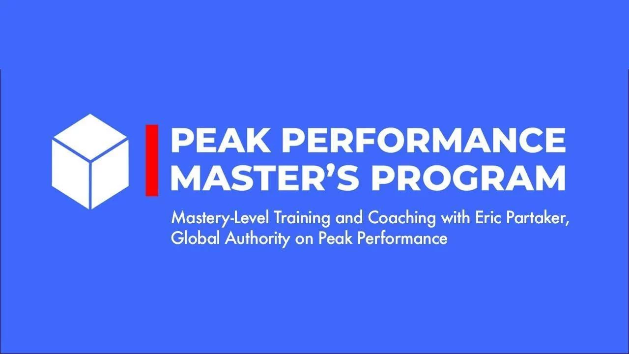 Eric Partaker – Peak Performance Academy