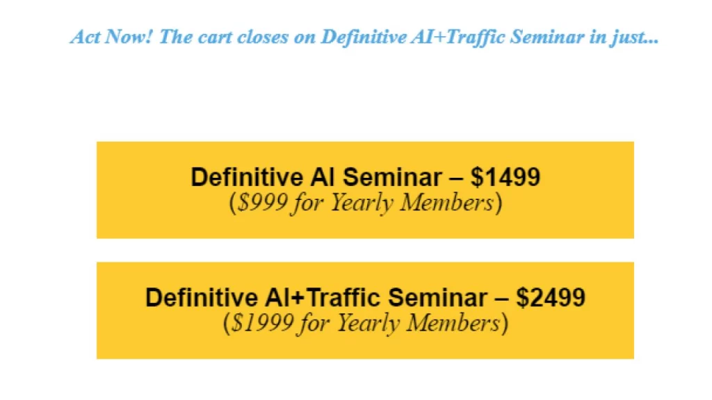 Perry Marshall – Definitive Traffic + AI Seminar 2023