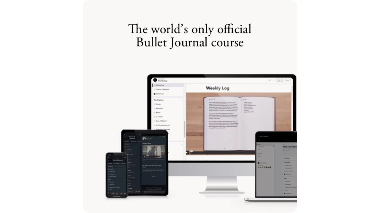 Ryder Carroll – Bullet Journal Basics , Beyond