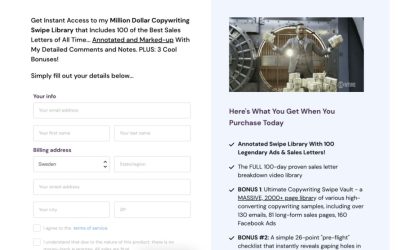 Csaba Borzasi – Million Dollar Copywriting Swipe Library