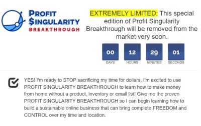 Gerry Cramer , Rob Jones – Profit Singularity BREAKTHROUGH – A.I. Powered Profits
