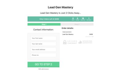 Zarak C – Lead Gen Mastery 2023